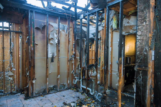 Professional Soot Cleanup technician working in Beltsville, MD